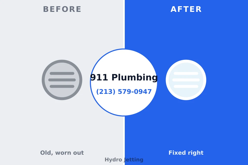 Before and after: plumbing company Jonesville, VA